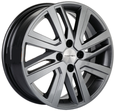 Khomen KHW1609 Gray 4*100 6xR16 ET46 DIA54.1