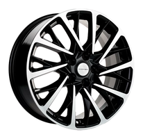 Khomen KHW1804 Black-FP 5*108 7.5xR18 ET45 DIA60.1
