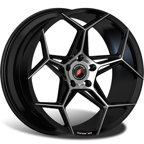 Inforged IFG40 Black Machined 5*112 9.5xR19 ET42 DIA66.6 
