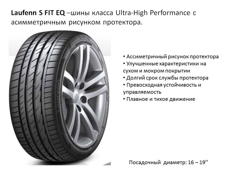 Шины Laufenn от концерна Hankook скоро в России